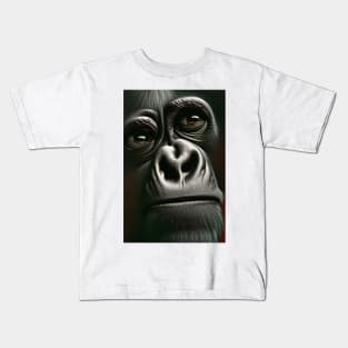 Gorilla #0003 Kids T-Shirt